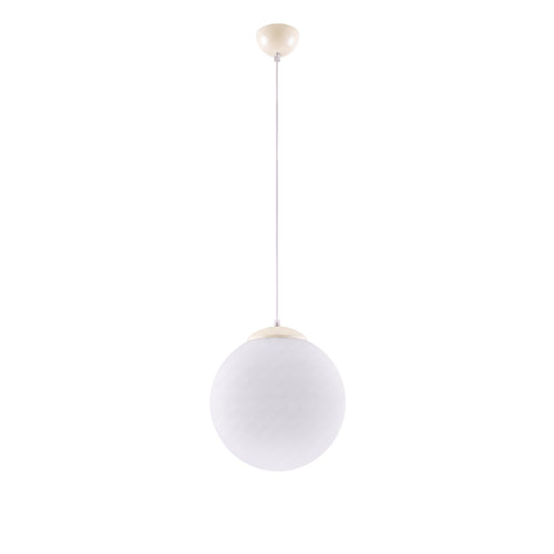 Sollux Lighting Hanglamp UGO 30 beige - 30x30x120cm