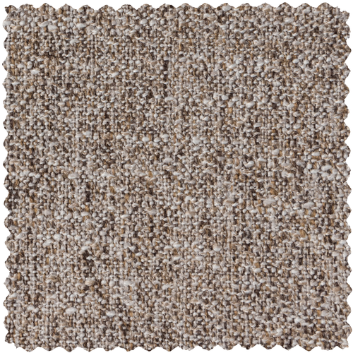 WOOOD hocker Baggy - Geweven Stof - Bruin Melange - 45x91x51