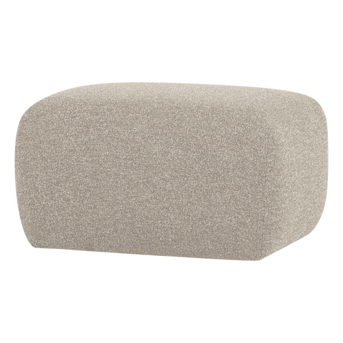 WOOOD poef Mojo Base - Bouclé - Beige Melange - 45x84x64