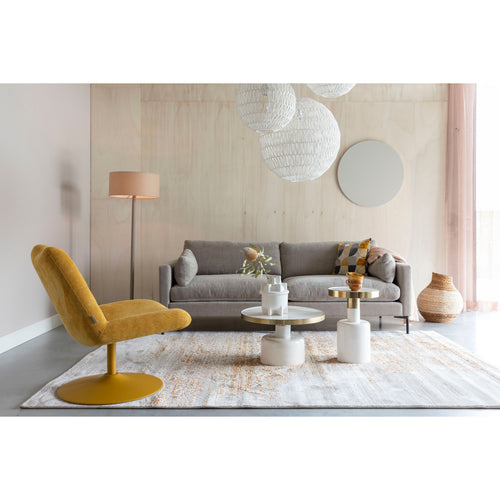 Zuiver Magic Vloerkleed 200x290 Grijs/Oranje