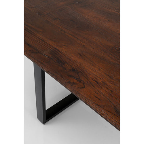 Kare Design Eettafel Symphony 180x90cm walnoot zwart - vtwonen shop