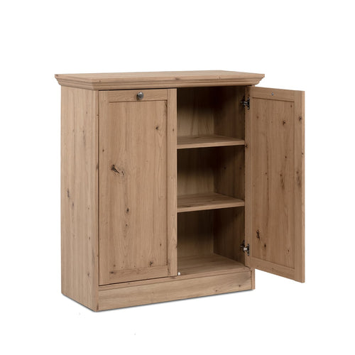 Calicosy - TIMBER Buffetkast met 2 deuren - Eikenhout - 35x80x90 cm
