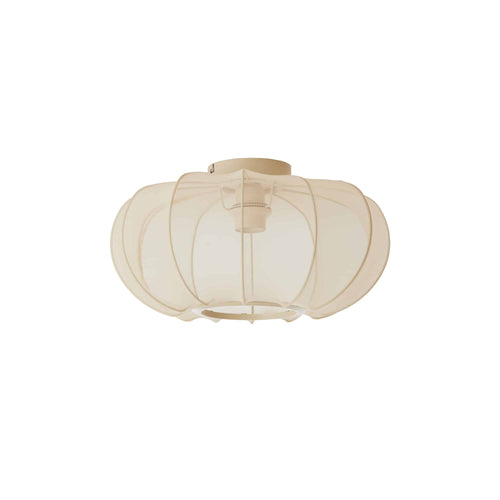 Light & Living plafonnière Plumalia - bruin - Ø40cm