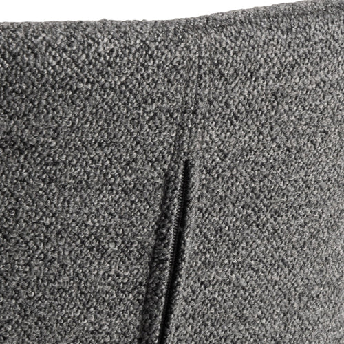 Rebellenclub Eetkamerstoel Pescara - Set van 2 - Antraciet Bouclé met Mat Zwart Frame - vtwonen shop