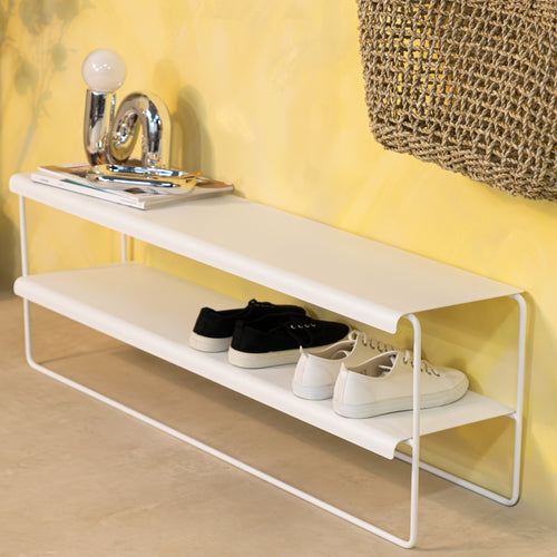 Spinder Design schoenenrek Nivo 100 - Wit - 10 paar schoenen - vtwonen shop