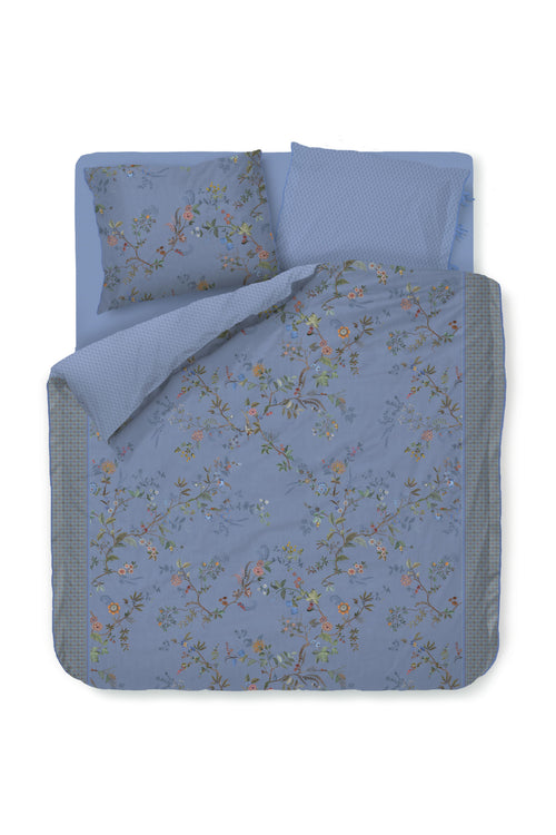 Pip Studio Dekbedovertrek Bustani - 240 x 200/220 cm - Blauw