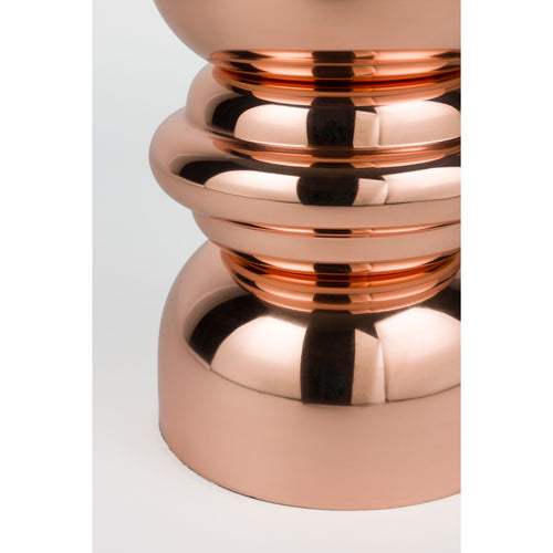 Housecraft Living Kinga Bijzettafel Rond 29.50 cm Koper - vtwonen shop