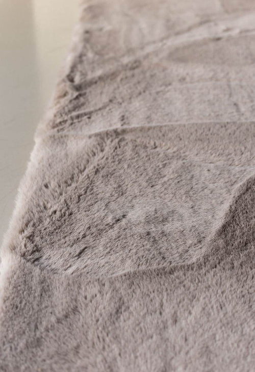 Interieur05 Zacht Hoogpolig Vloerkleed Lux Beige / Taupe