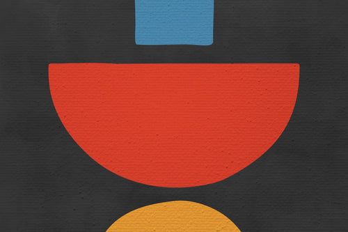 Set 3 Canvas 60x40 Afdruk Geometrische Vormen - vtwonen shop