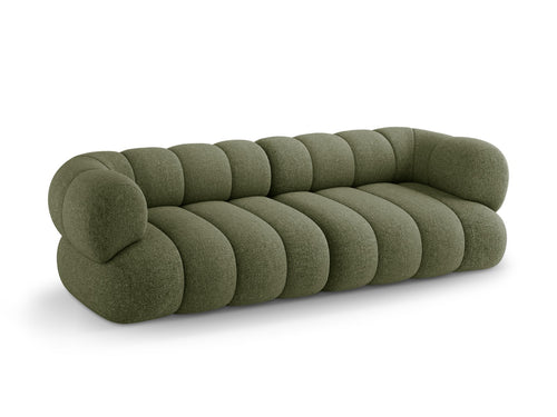 Cosmopolitan Design Bank Koge 4-zits, chenille groente - 95x240x70cm
