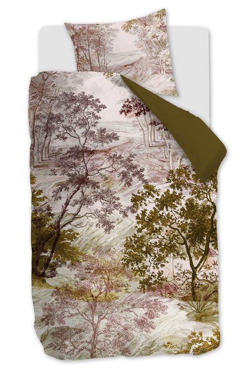 Beddinghouse dekbedovertrek Odile - 140x200/220 cm - groen - vtwonen shop