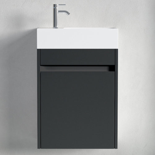LOMAZOO toiletmeubel Ibiza - mat zwart