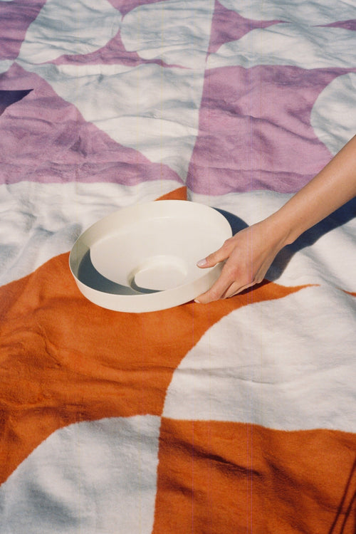 noo.ma VILU Stalen kom - Piazza Beige - vtwonen shop