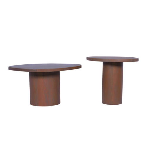Starfurn  salontafel  - bruin - 70x70x38cm