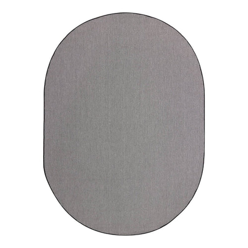 Buitenkleed Ovaal Mono - Zwart/Wit - Dubbelzijdig - EVA Interior - 160 x 230 cm - vtwonen shop