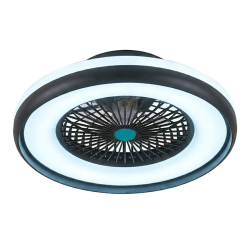 Freelight plafondventilator Ventola - 1 lichts - 60  x 23   cm - zwart