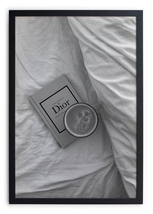Zwarte lijst met kader 40x30 Dior
