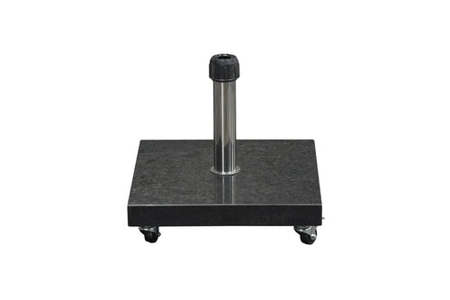 Eureka granieten parasolvoet - 60 kg - royal antraciet - verrijdbaar