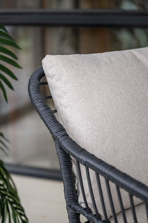 5-persoons ronde tuinset - Edison tafel - 5 Margriet stoelen - vtwonen shop