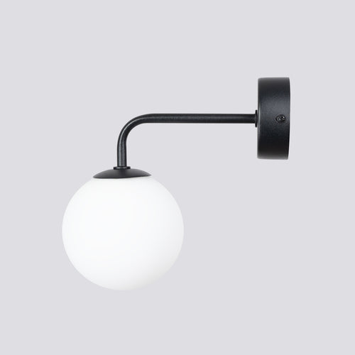Sollux Lighting Wandlamp ASTRAL 1 zwart - 10x22x21cm