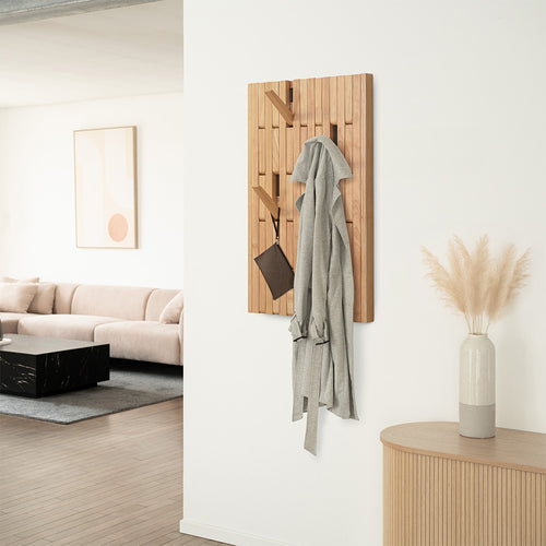 HOME DELUXE Garderobepaneel QUEST lichtbruin - 55 x 4 x 105 cm - vtwonen shop