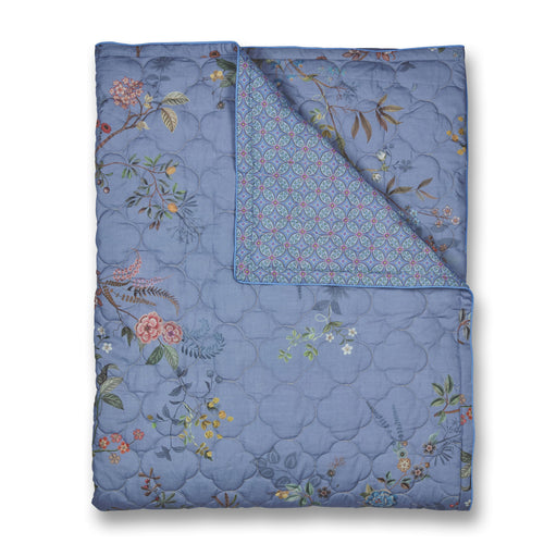 Pip Studio Sprei Bustani - 270 x 260 cm - Blauw