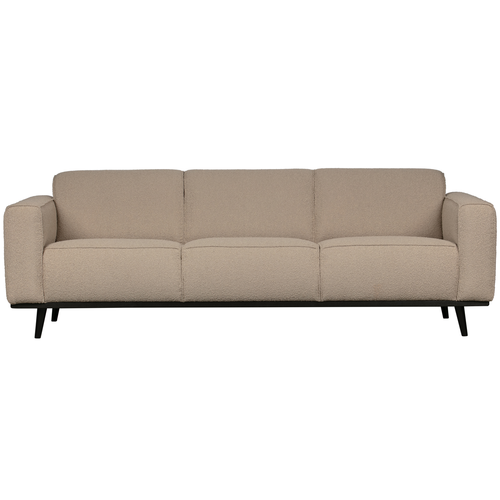 WOOOD 3-zits bank Statement - Boucle - Beige - 77x230x93