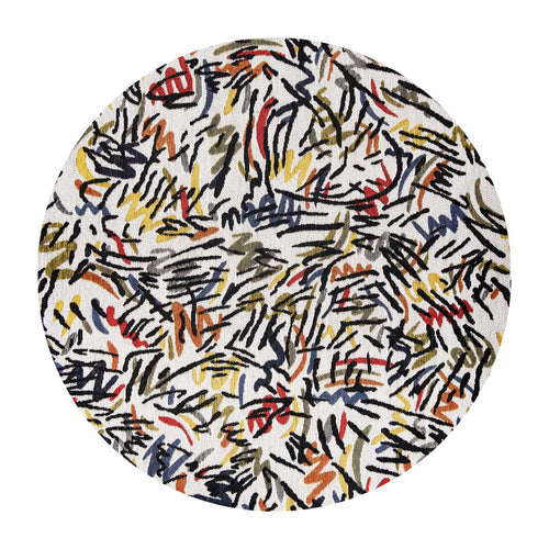 Louis De Poortere vloerkleed Street Graph - multicolor - 240x240cm - vtwonen shop