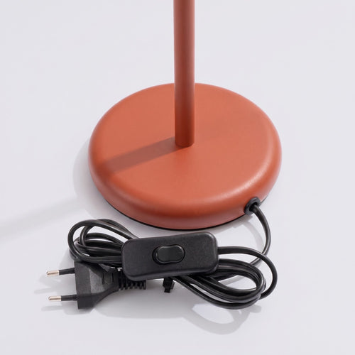 Sollux Lighting Tafellamp RAYO rode oker - 14,5x14,5x43cm