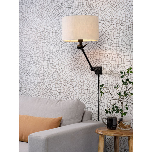 it's about RoMi wandlamp Amsterdam - bruin - 65x32x45cm - vtwonen shop