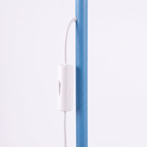 Sollux Lighting Vloerlamp RAYO 1 azuurblauw - 30x30x160cm