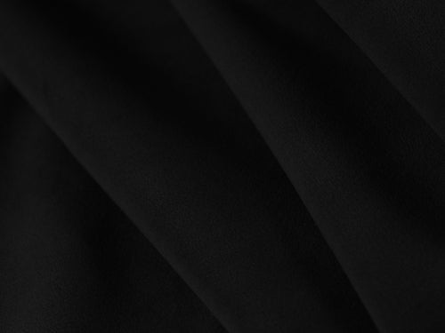 Cosmopolitan Design rechter hoekbank Chicago 4-zits, flueel zwart - 167x294x78cm