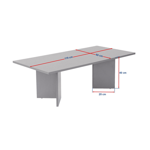 Calicosy - SABIN Salontafel - Atlantisch grenen - 60x119x40 cm