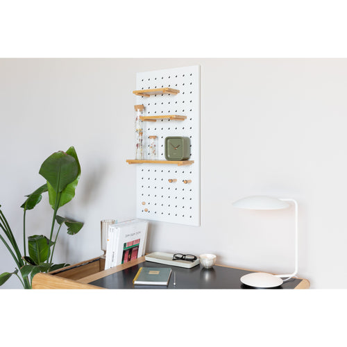 Zuiver Bundy Ophangbord/ Mageneetbord Wit - vtwonen shop