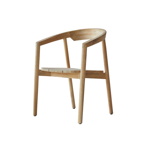 Tikamoon Stoel van massief teakhout - Naturel - vtwonen shop