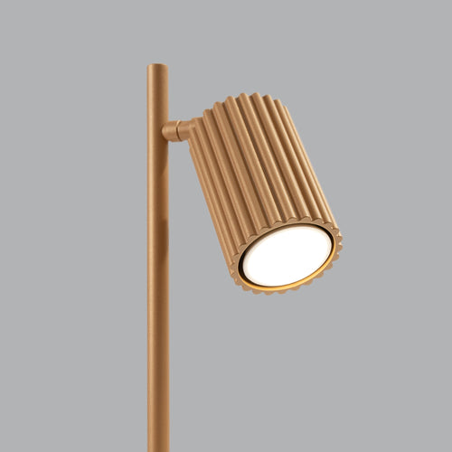 Sollux Lighting Tafellamp KARBON goud - 14,5x19,5x43cm