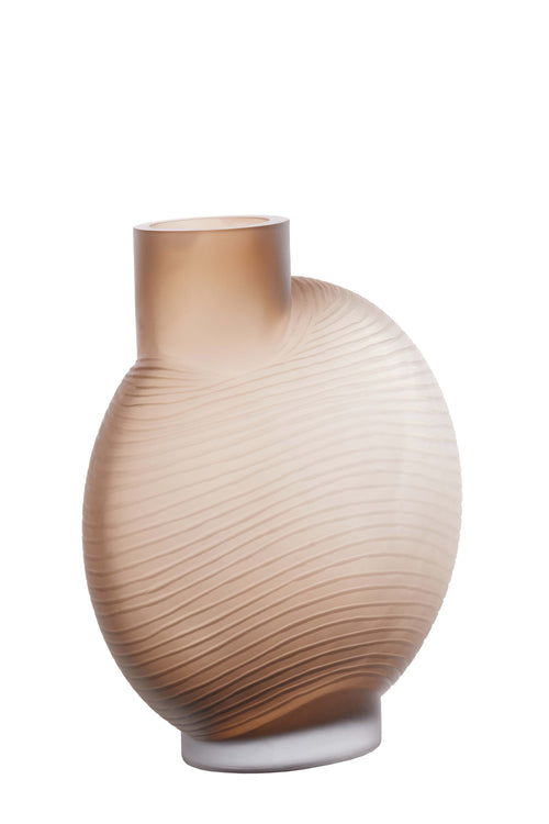 Light & Living vaas TORNA - 33x16.5x36.5cm - bruin - vtwonen shop