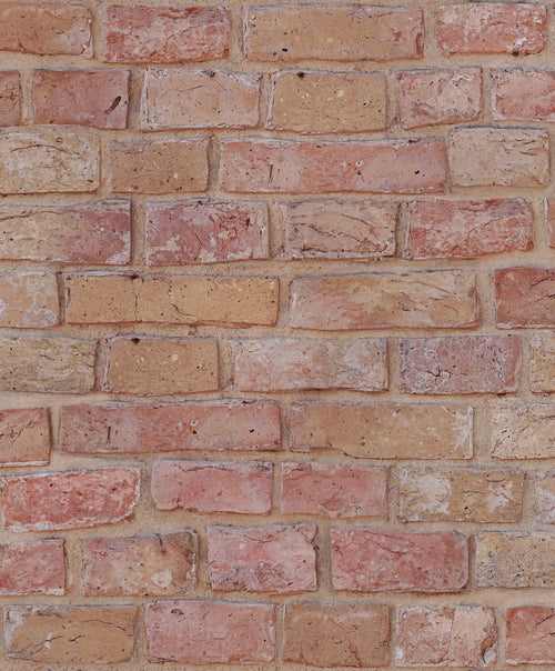 Sanders & Sanders behang bakstenen terracotta - 53 cm x 10 m - 640061