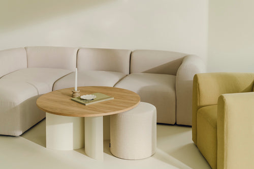 noo.ma GAVO Salontafel - Piazza Beige - vtwonen shop