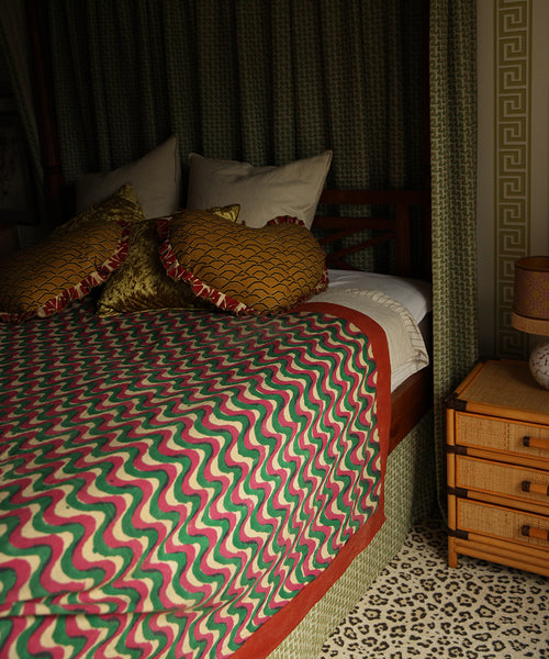 Doing Goods Millie Plaid in draagtas - 220 x 270 cm - 100% katoen