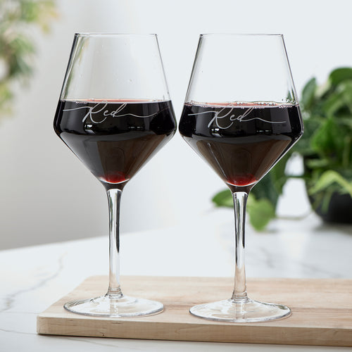 Rivièra Maison RM Red Wine Glass 2 pcs - Glas - Transparant - vtwonen shop