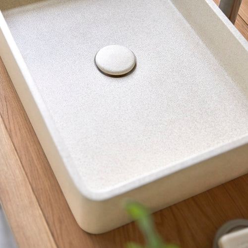 Tikamoon Waskom in crème terrazzo b. 50.5 cm - Beige