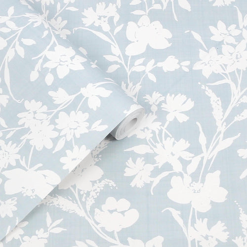 Laura Ashley Vliesbehang - Rye Pale Seaspray