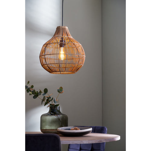 Light & Living hanglamp Pacino - bruin - Ø40cm - vtwonen shop