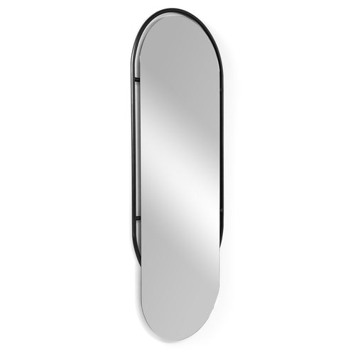 Spinder Design spiegel Orbis Oval 160 - Zwart - vtwonen shop