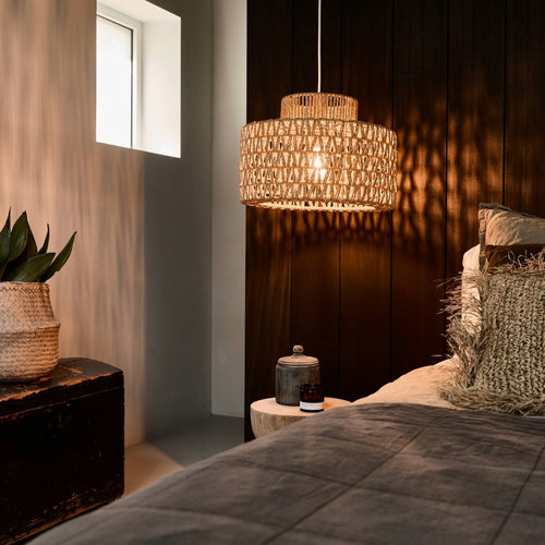 Lighto | Hanglamp Rotan Naturel Ø40 cm | Echo - vtwonen shop