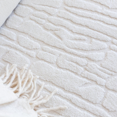 Interieur05 Scandinavisch vloerkleed Bjorn creme/wit