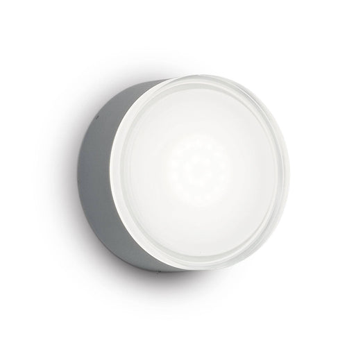Ideal Lux Urano - 1 Light Flush Plafondlamp Antraciet