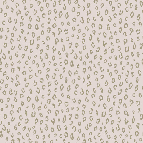 ESTAhome behang panterprint zacht roze en goud - 53 cm x 10.05 m - 139273