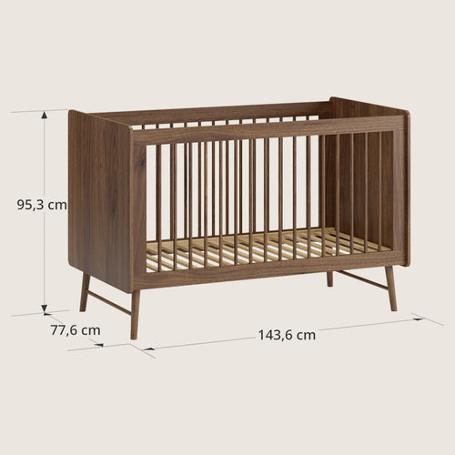 Babybed dat met je meegroeit ROSEAU